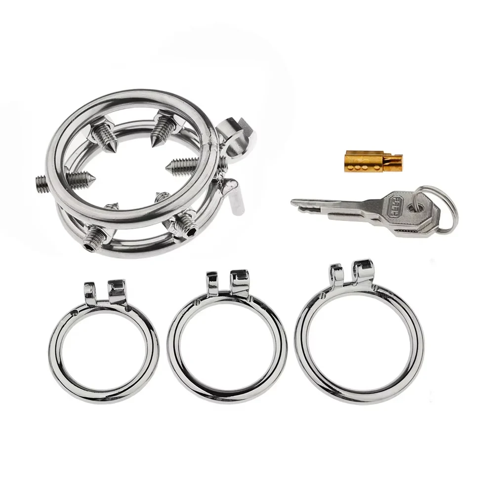 Schraubenkeuschheitskäfig Metall T400 - Image 3
