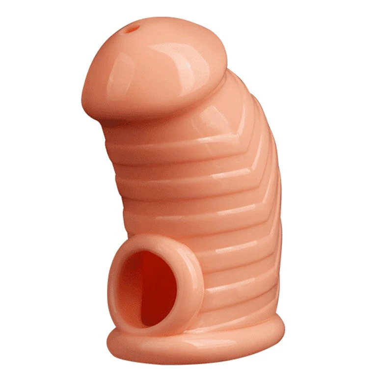Keuschheitskäfig aus Silikon  Penisetui