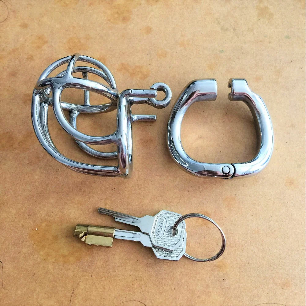 Keuschheitskäfig Aus Metall Männer Das Gegenteil - Image 5