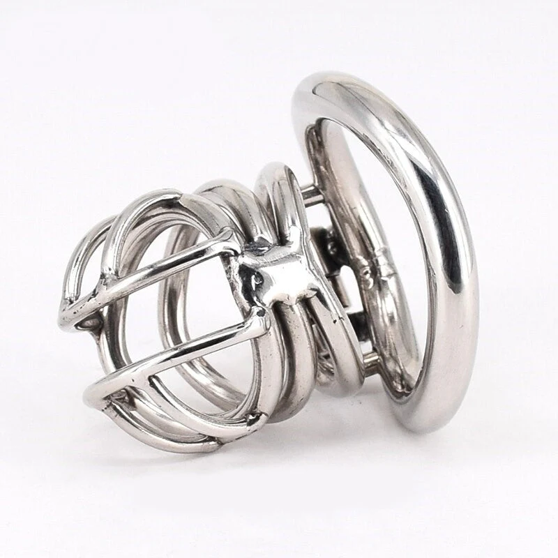 Kurzer Keuschheitskäfig Metall Villandry M - Image 4