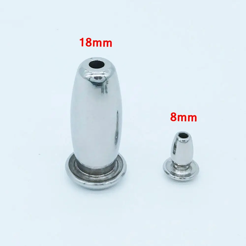 Kurzer Metallurethraplug 8-12mm Für Keuschheitskäfig - Image 3
