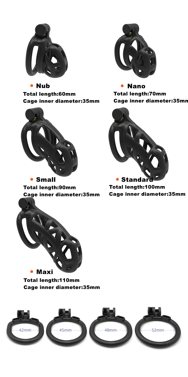 Mamba Python V1 3D-gedruckt Peniskäfig - Image 12