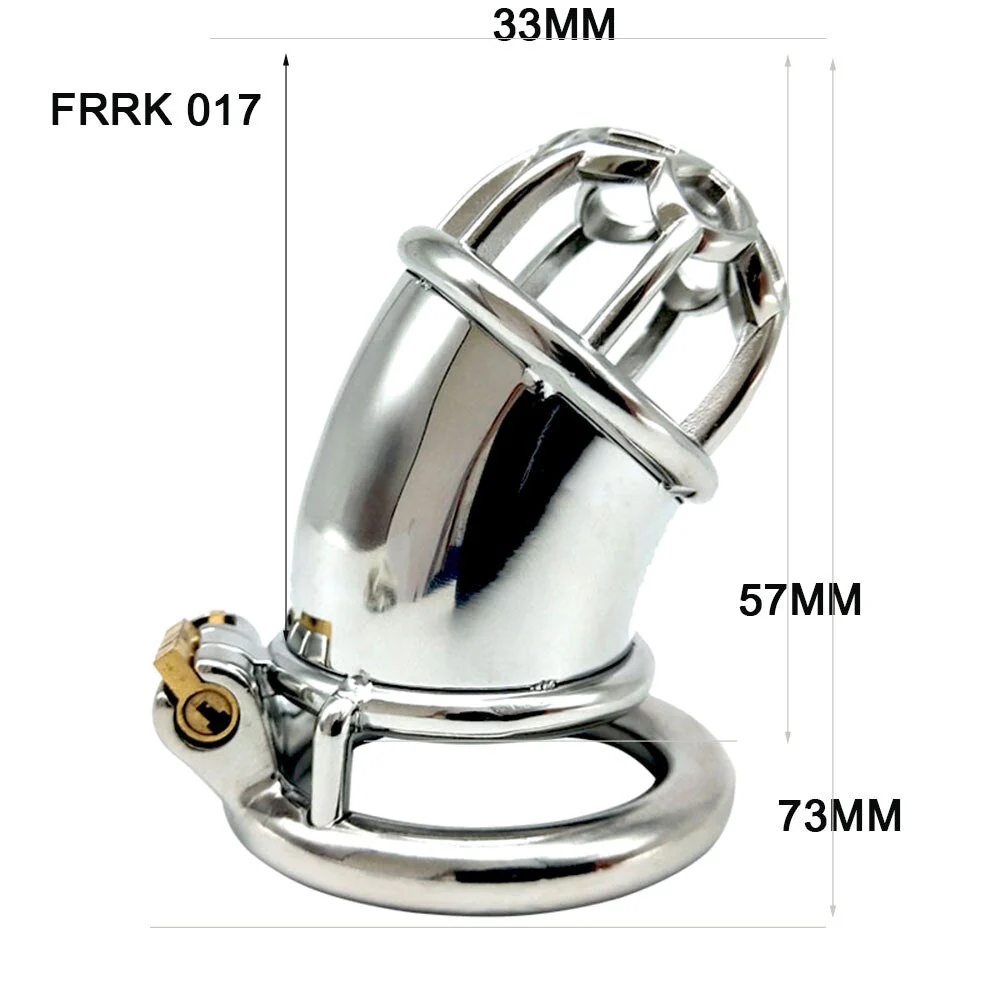 Keuschheitskäfig Für Männer Metall Sklave - Image 3