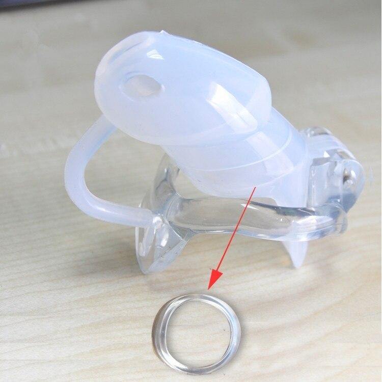 Männlicher Keuschheitskäfig GB 3000 Black mit Hodenseparator - Image 5