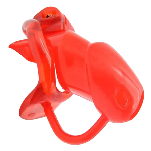 Männlicher Peniskäfig GB 3000 Red mit Hodenseparator