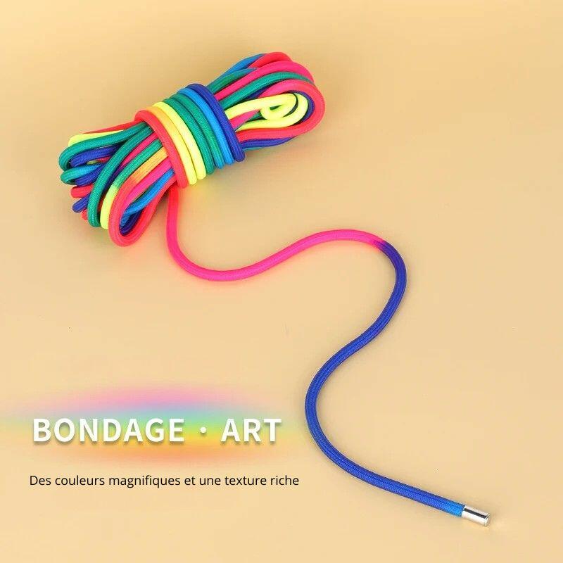 Mehrfarbiges Bondageseil - Image 2