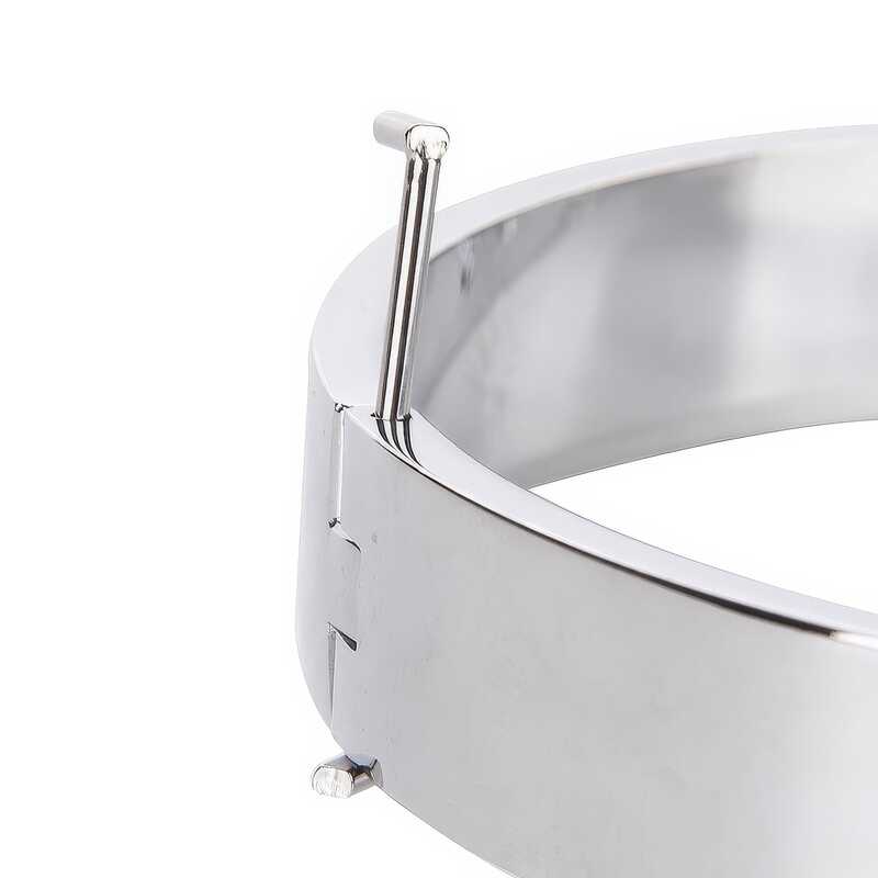 Metall bdsm halsband + Leine - Image 4