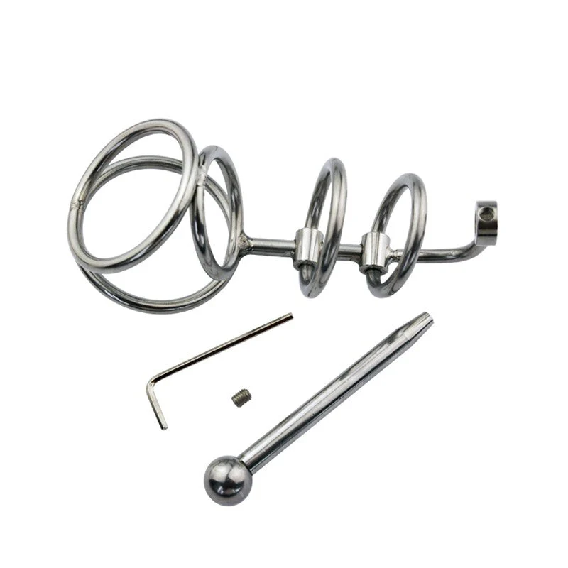 Harnröhrenkeuschheitskäfig Metall La Loge - Image 3