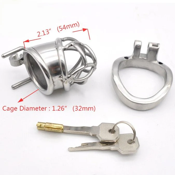 Keuschheitskäfig Aus Metall Herren Oisellerie S - Image 2