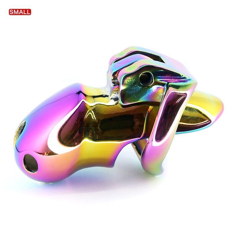 Metall keuschheitskäfig Rainbow HT V3 Small