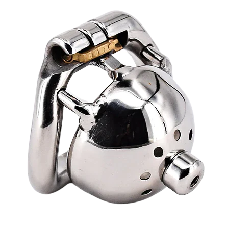 Metall Kurzer Mann Keuschheit Käfig - Minidick - Image 6