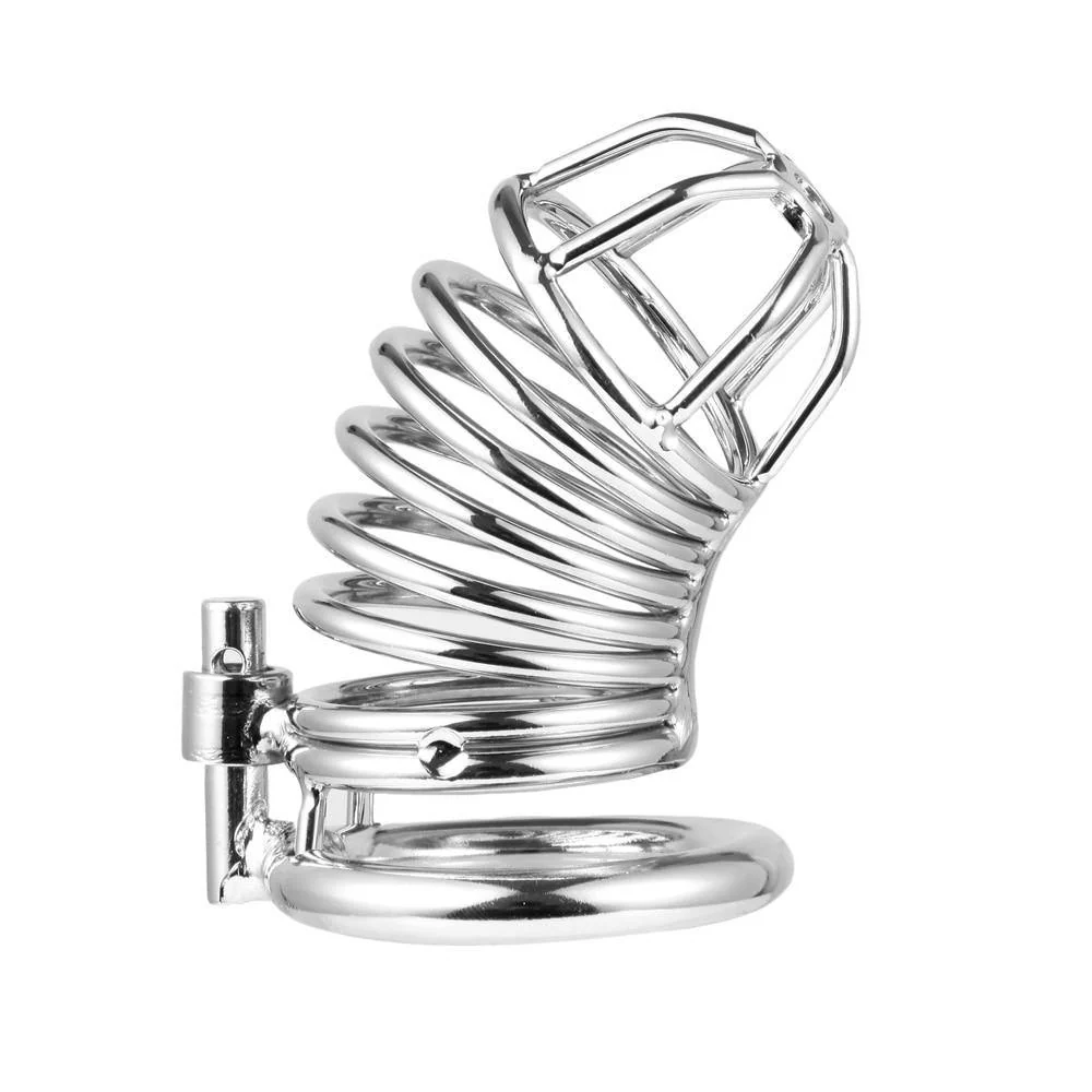 Metall-Peniskäfig 7 Ringe - Folter 200 - Image 4