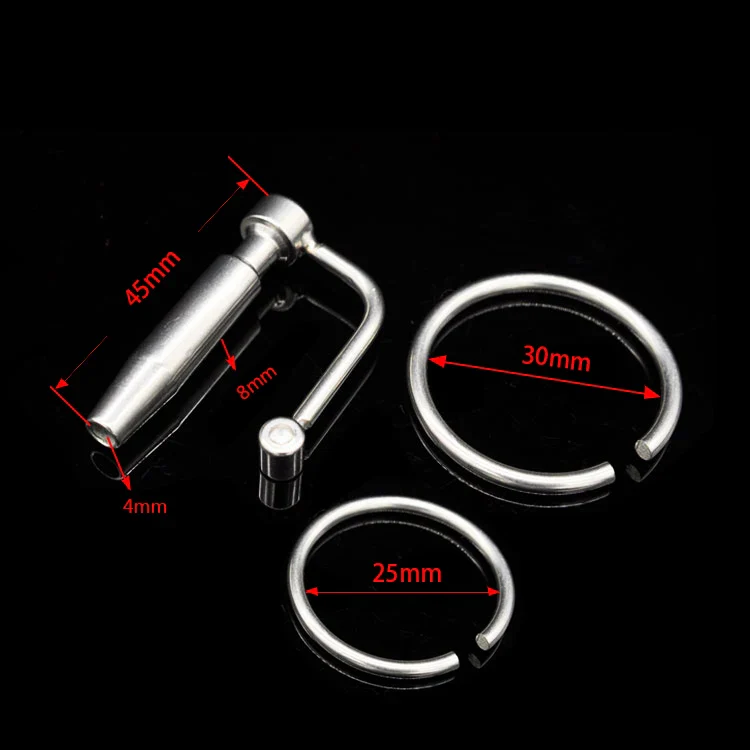 Metallurethraldilatator Für Keuschheitskäfige 748 Mm A074 - Image 2