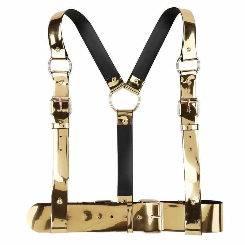 BDSM Harness Silberfarben - Image 5