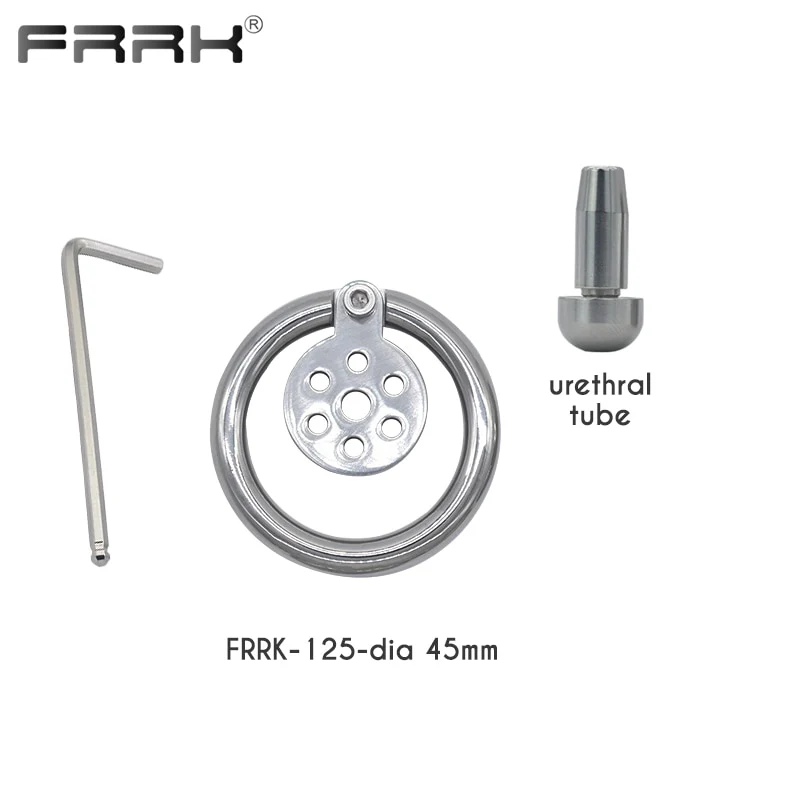 Nano-Metall-Keuschheitskäfig mit Harnröhren-Plug - Image 11