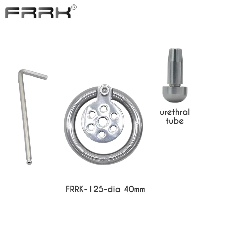 Nano-Metall-Keuschheitskäfig mit Harnröhren-Plug - Image 12