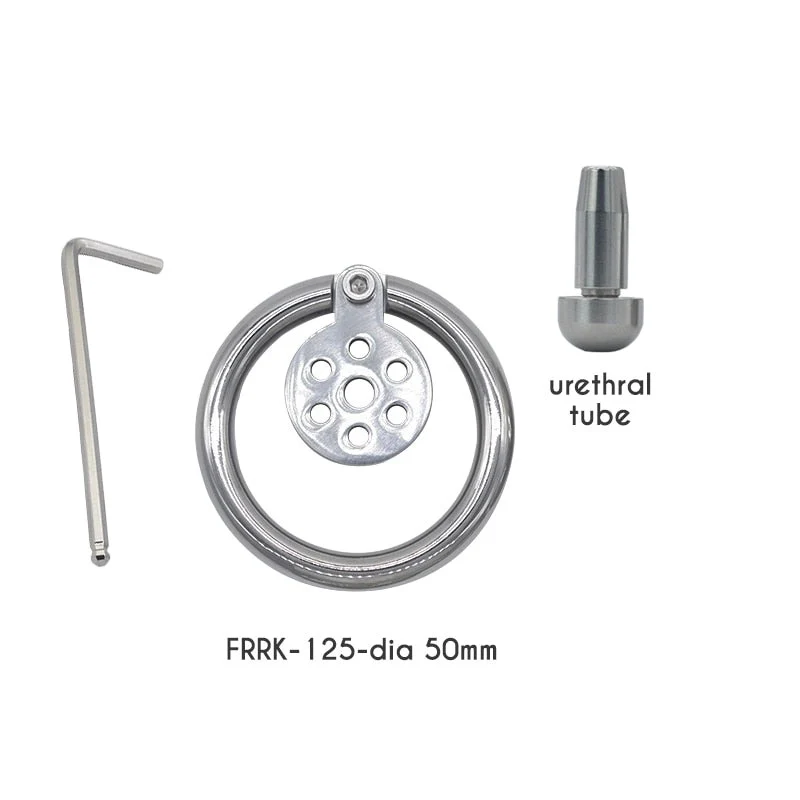 Nano-Metall-Keuschheitskäfig mit Harnröhren-Plug - Image 14