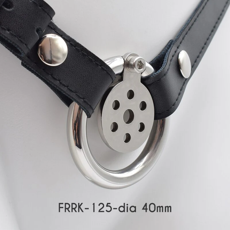 Nano-Metall-Keuschheitskäfig mit Harnröhren-Plug - Image 5