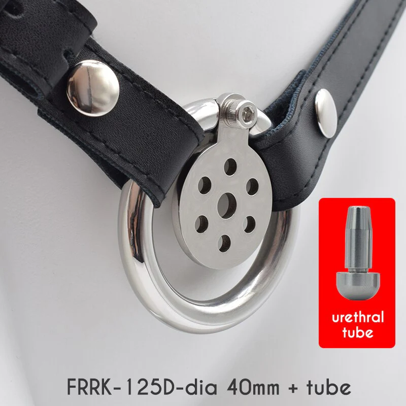 Nano-Metall-Keuschheitskäfig mit Harnröhren-Plug - Image 8