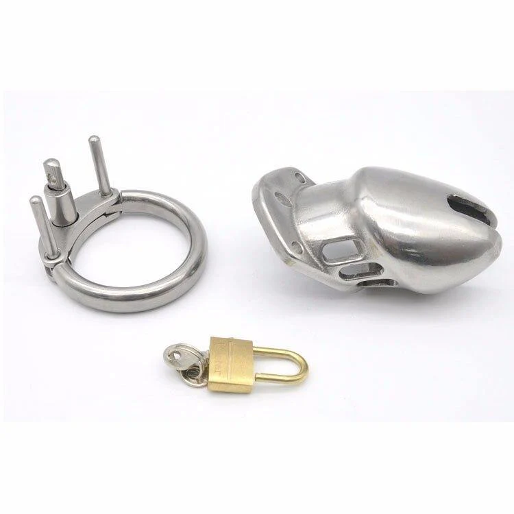 Peniskäfig aus mattem Metall - GB6000S - Image 3