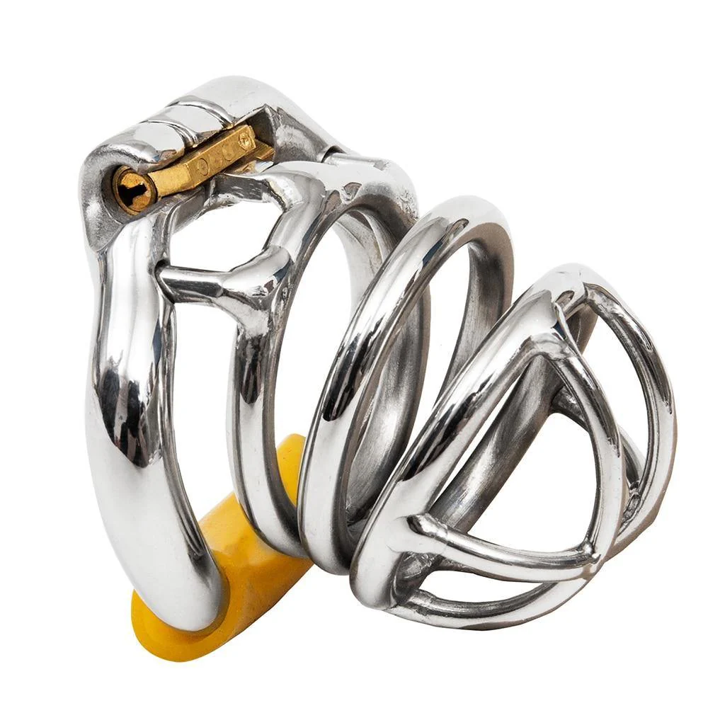 Peniskäfig Mann Stahl 3 Ringe - Der Ring S