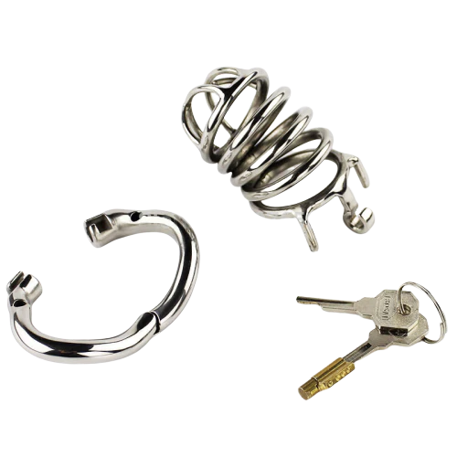 Peniskäfig Mann Stahl 5 Ringe - Der Ring M - Image 3