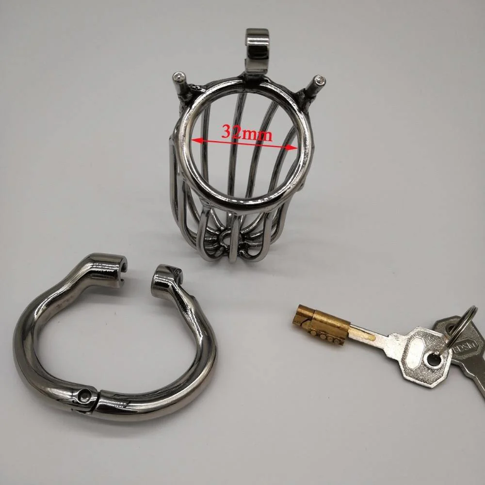 Peniskäfig mit Harnröhrenkatheter - The chrome ball S - Image 6