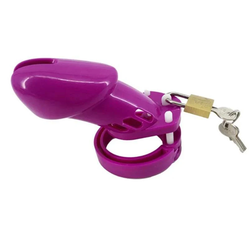 Plastik Keuscheitskäfig Mann - GB6000 lila - Image 6