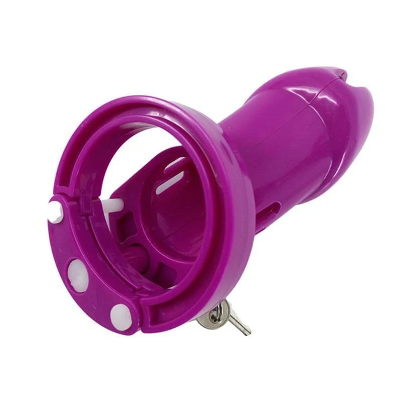 Plastik Keuscheitskäfig Mann - GB6000 lila - Image 8