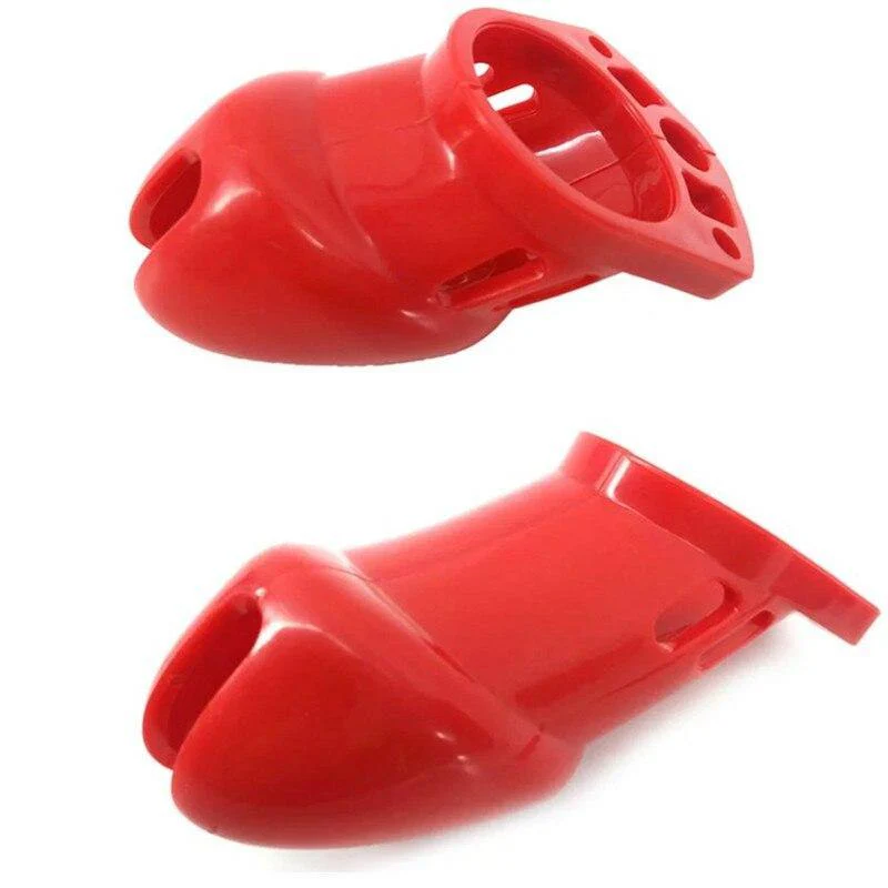 Plastik Keuscheitskäfig Mann - GB6000 Rot - Image 5
