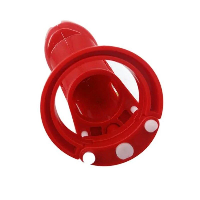 Plastik Keuscheitskäfig Mann - GB6000 Rot - Image 6