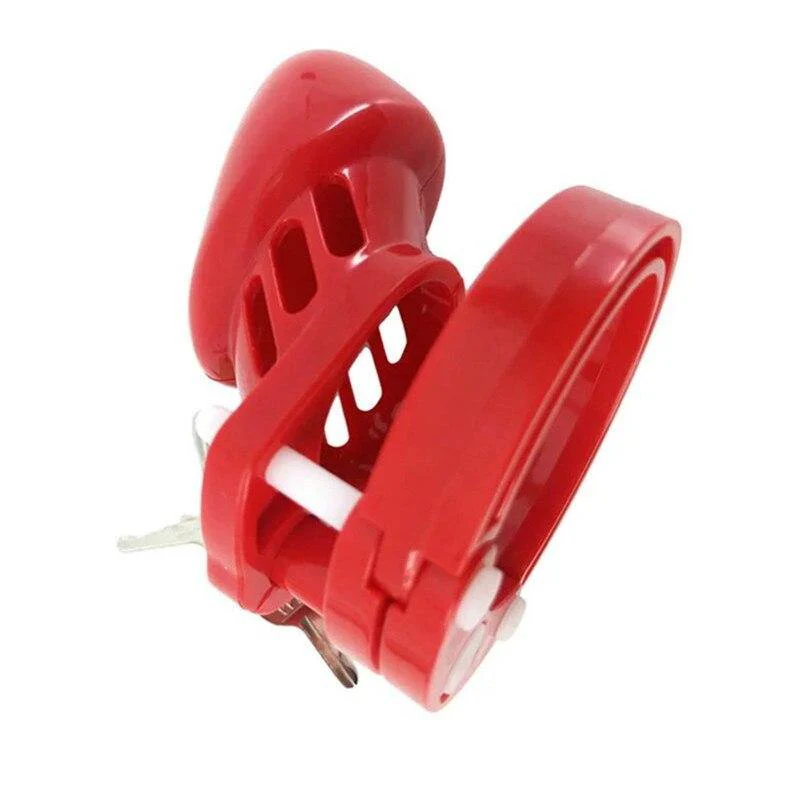 Plastik Keuscheitskäfig Mann - GB6000 Rot - Image 7