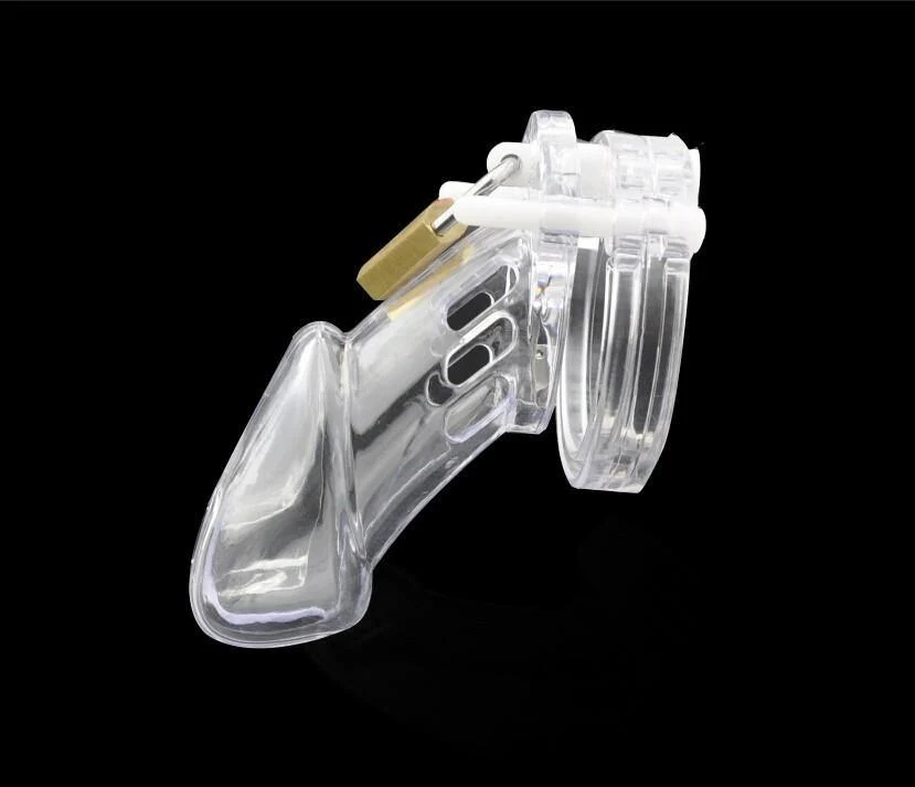 Plastik Keuschheitskäfig Mann - GB6000S Transparent - Image 10