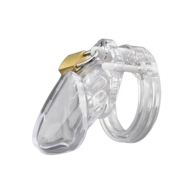Plastik Keuschheitskäfig Mann - GB6000S Transparent - Image 2