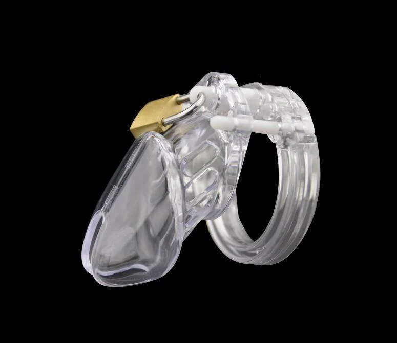 Plastik Keuschheitskäfig Mann - GB6000S Transparent - Image 9