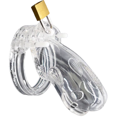 Plastik Peniskäfig für Männer - The fish transparent