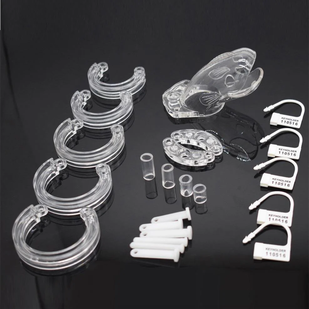 Plastik Peniskäfig für Männer - The fish transparent - Image 3