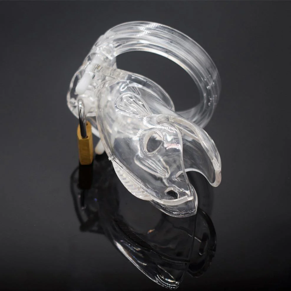 Plastik Peniskäfig für Männer - The fish transparent - Image 4