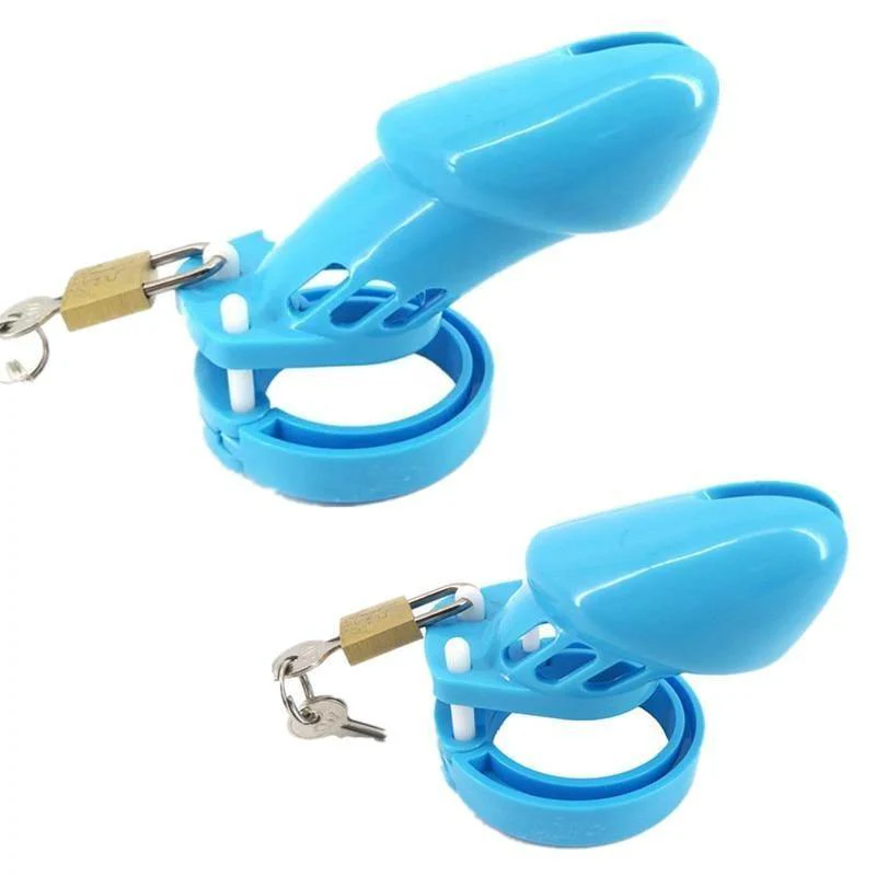 Plastik Peniskäfig Mann - GB6000 hellblau