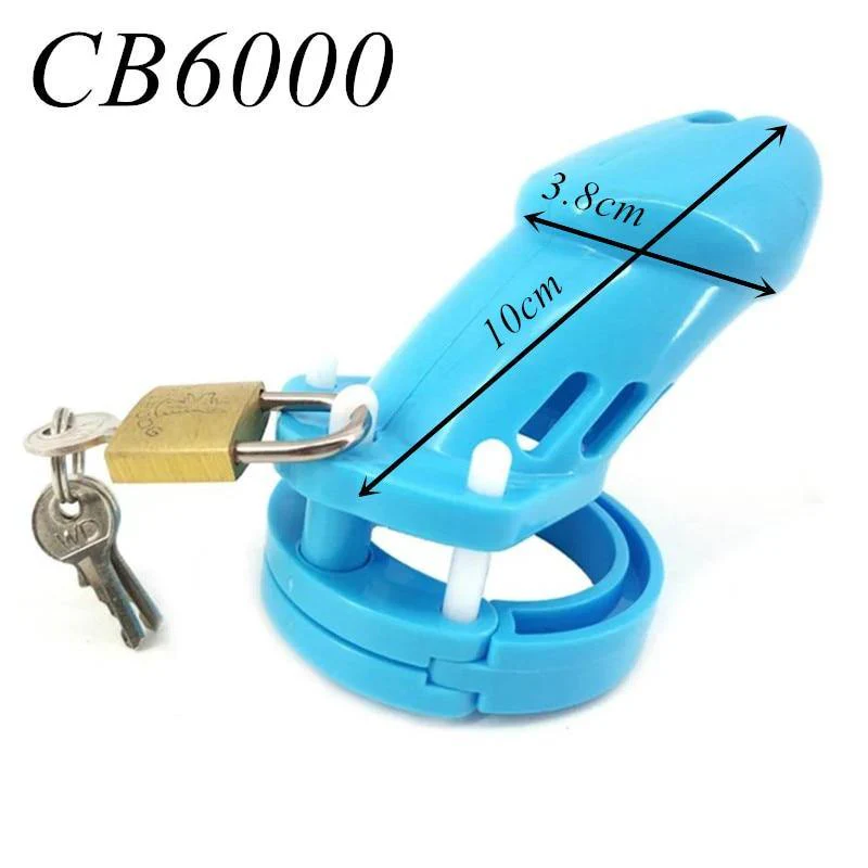 Plastik Peniskäfig Mann - GB6000 hellblau - Image 2