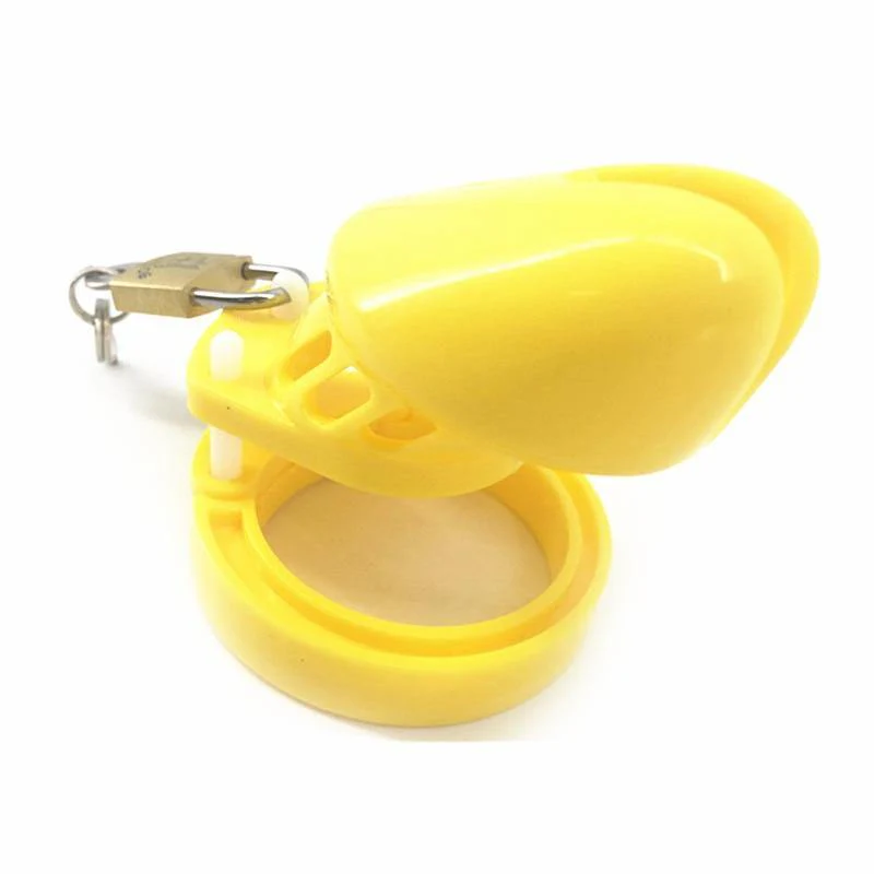 Plastik Peniskäfig Mann - GB6000S gelb - Image 5