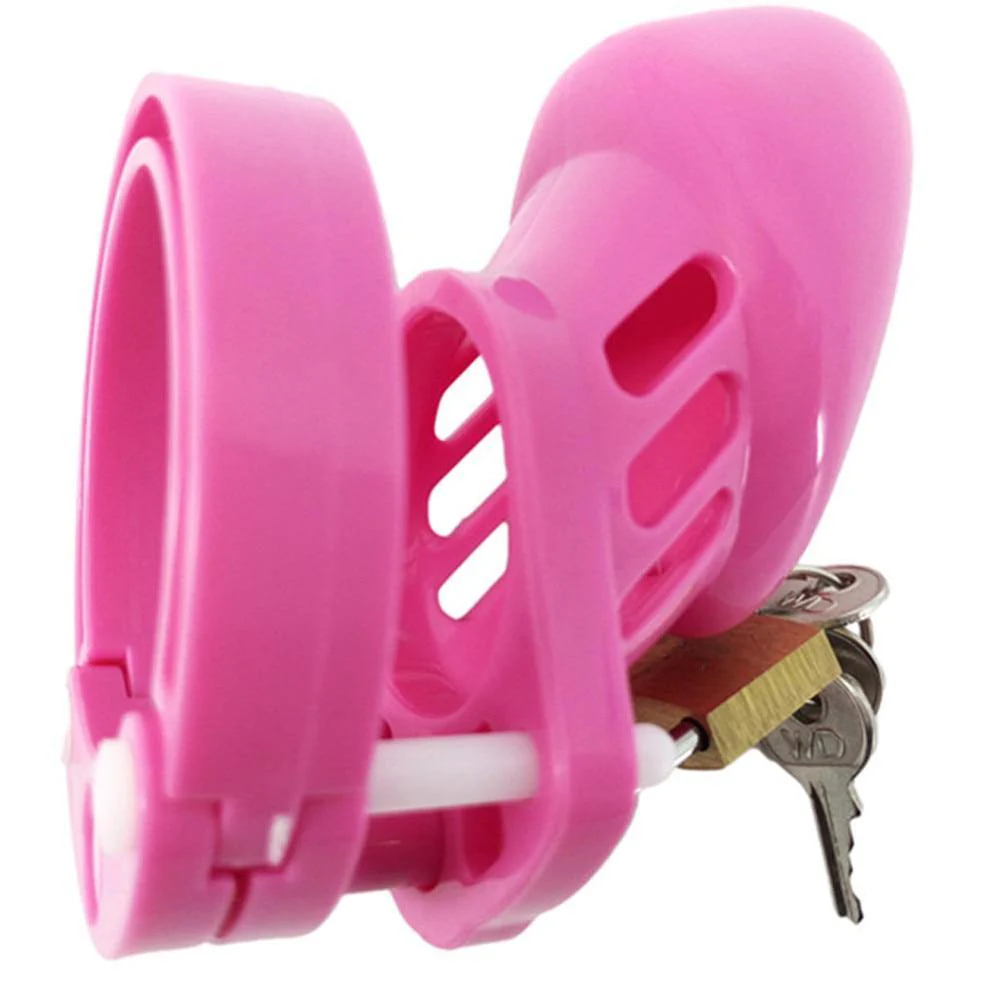 Plastik Peniskäfig Mann - GB6000S rosa - Image 6