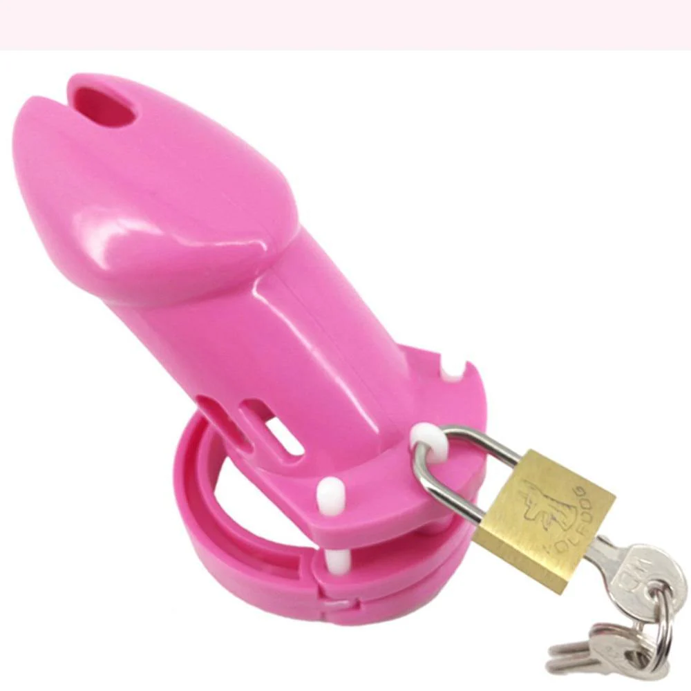 Plastik Peniskäfig Mann - GB6000S rosa - Image 8