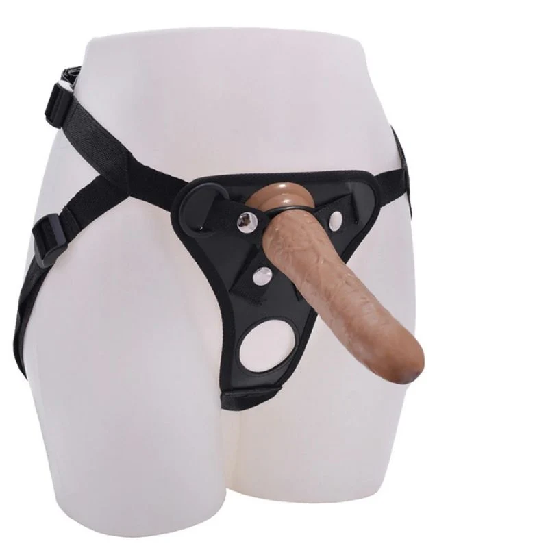 Realistischer Umschnalldildo