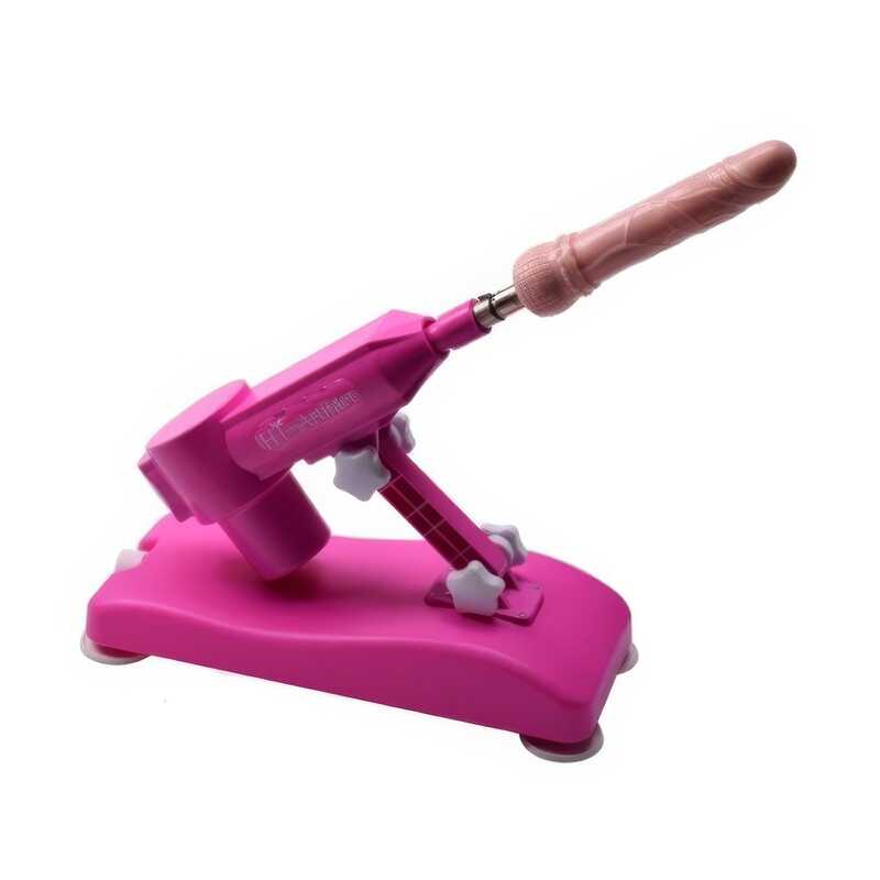 Rosa Fickmaschine Mit 8 Dildos - Image 3