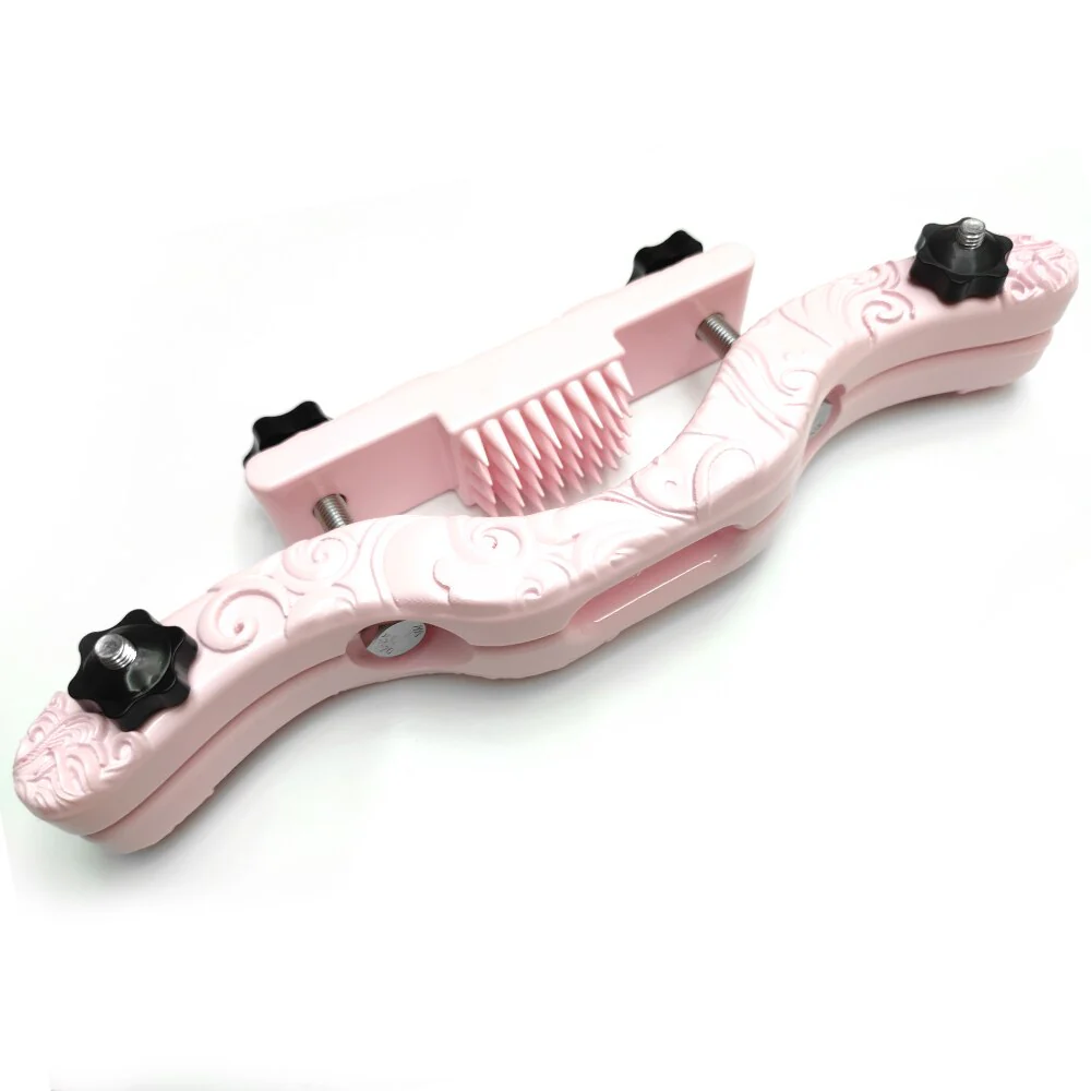 Sinnliche Pink-lila Sissy BDSM Testikel CBT Spitzen-Humbler - Image 8