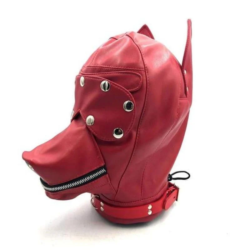 Rote Bdsmkapuze