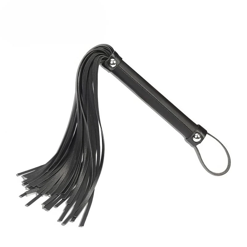 Schwarze BDSM Peitsche