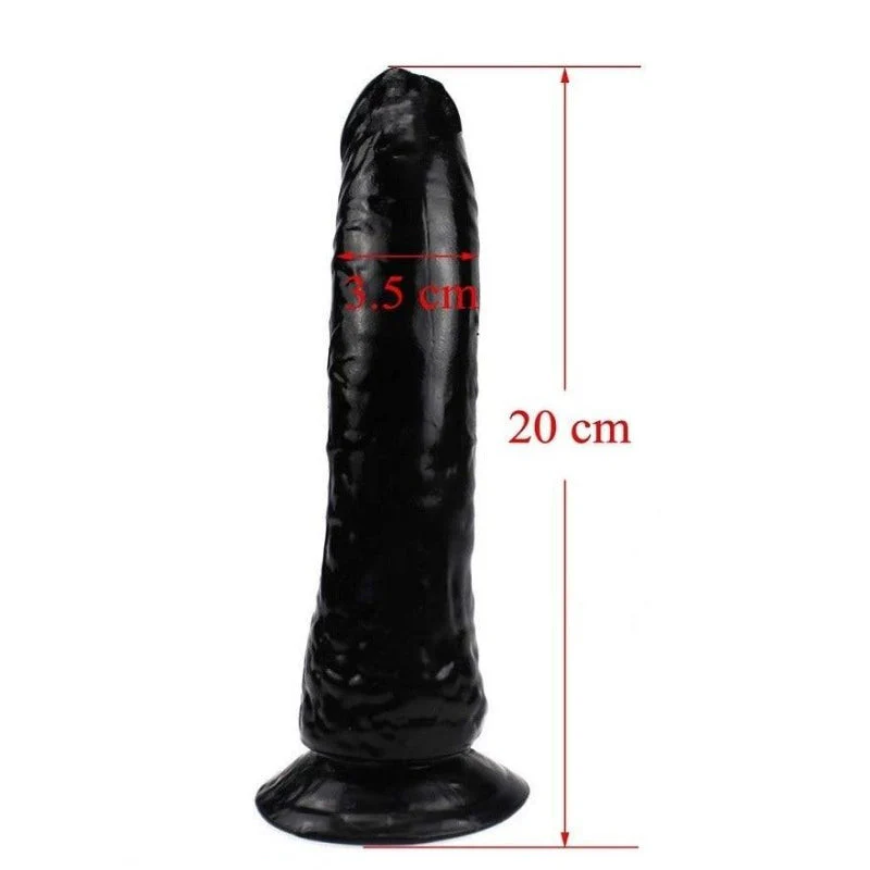 Schwarzer Umschnalldildo - Image 3