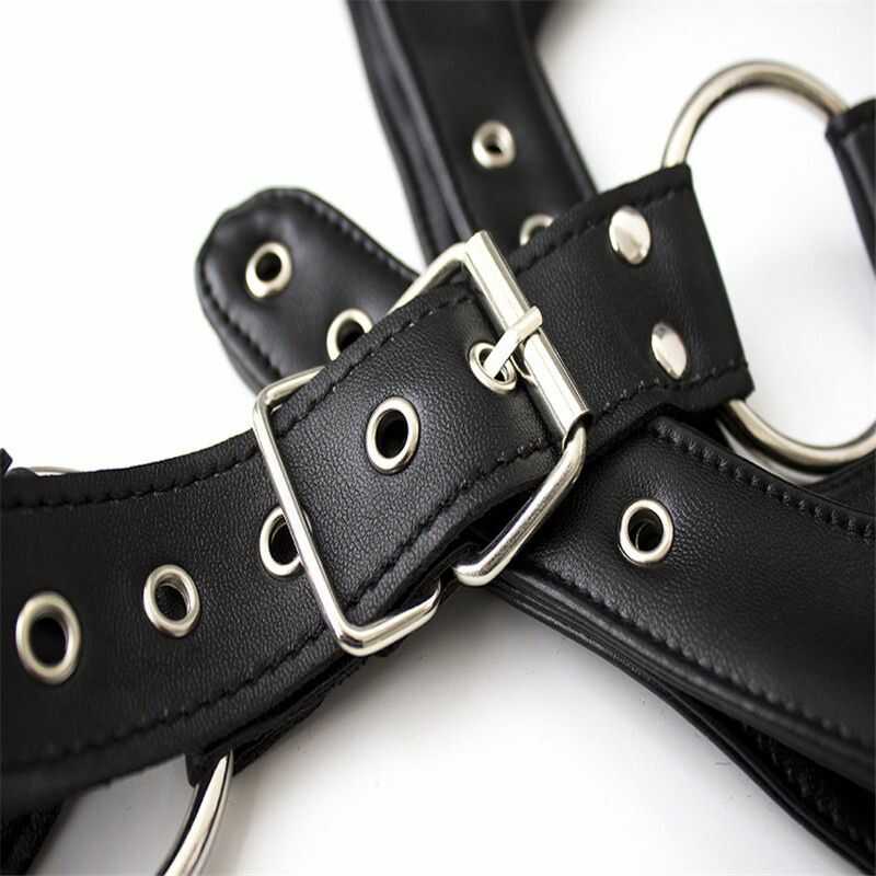 Torsoharness Und Halsband Für Herren BDSM - Image 5
